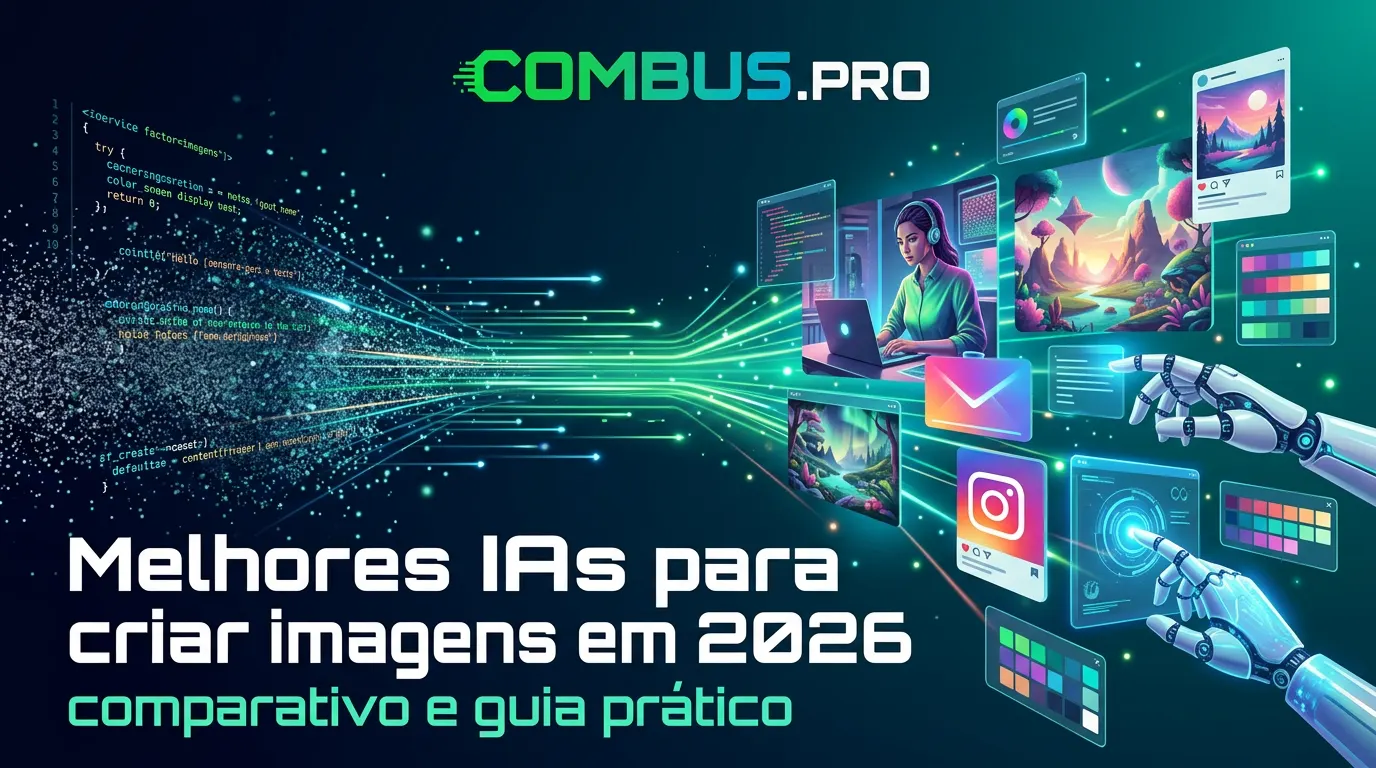 Melhores IAs para criar imagens em 2026: comparativo e guia prático